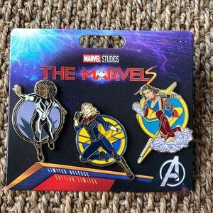 Disney marvel studios the marvels limited release pins
